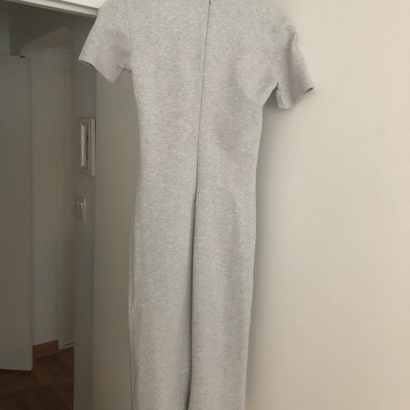 Grey short sleeve fitted Elizabeth & James dress - Picture 2 of 3